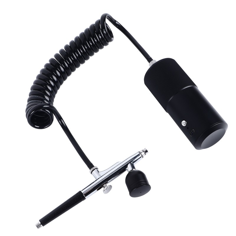 Cordless Airbrush Kit with Compressor 23 To 26PSI Rechargeable 3