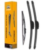 AUTOBOO 19"+19" Windshield Wipers with 14" Rear Wiper Blade Replacement