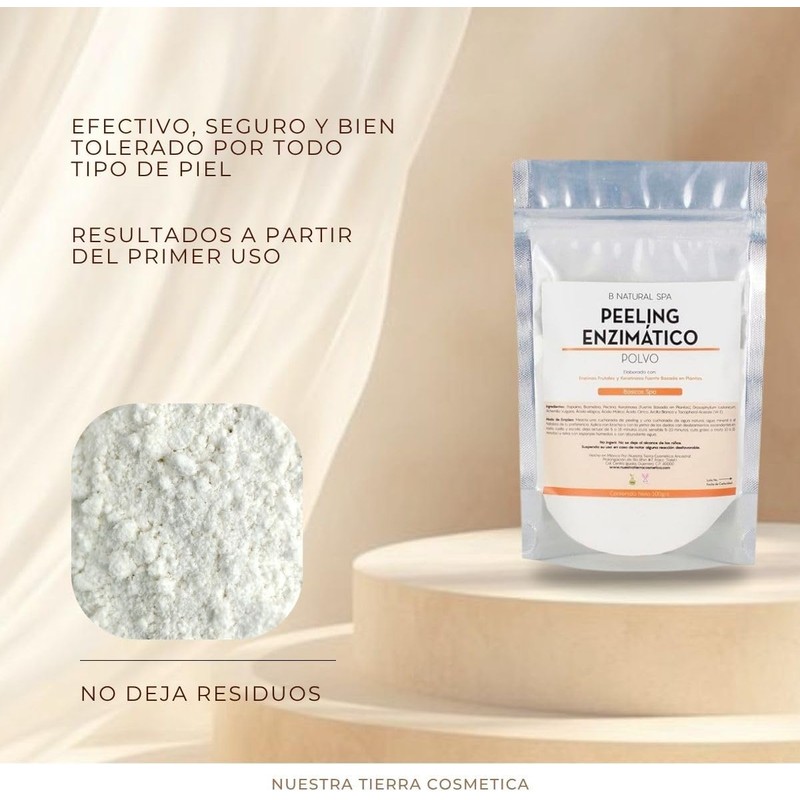 Peeling Enzimático Exfoliante Bbglow Y Faciales 100grs