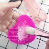 Brushegg SJA-0015 Mayoreo 10 Limpia Lava Brochas Maquillaje Silicon Brushegg