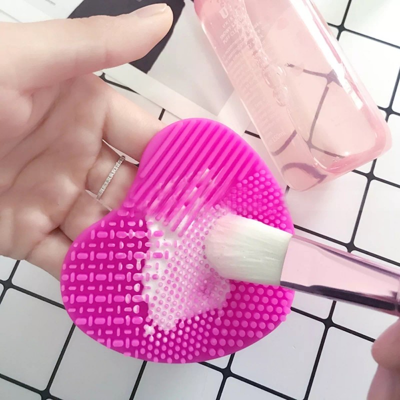 Brushegg SJA-0015 Mayoreo 10 Limpia Lava Brochas Maquillaje Silicon Brushegg