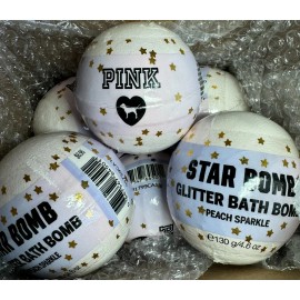 Victoria's Secret *BLOWOUT SALE*  STAR ~ Glitter Bath Bomb ~ 6PK ~ VICTORIA'S SECRET / PINK