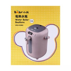 Bear Electric Water Kettle Electric Thermo Pot Boiler  101oz / 3 Liters. PINK