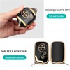 Key Fob Cover for Lexus with Keychain, TPU Key Case