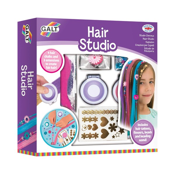Galt Toys, Hair Studio, Kids' Craft Kits, Ages 7 Years Plus