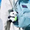 Adorable Panda Plush Keychain Keychain 2ea