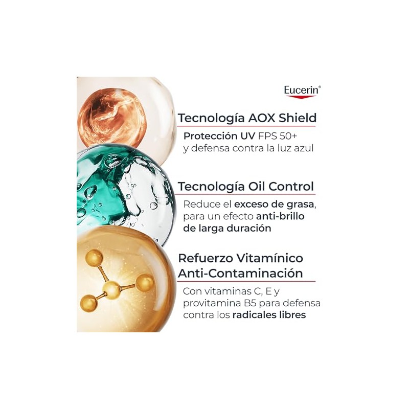 EUCERIN Protector Solar Oil Control Serum Ultra Light F50 30ml
