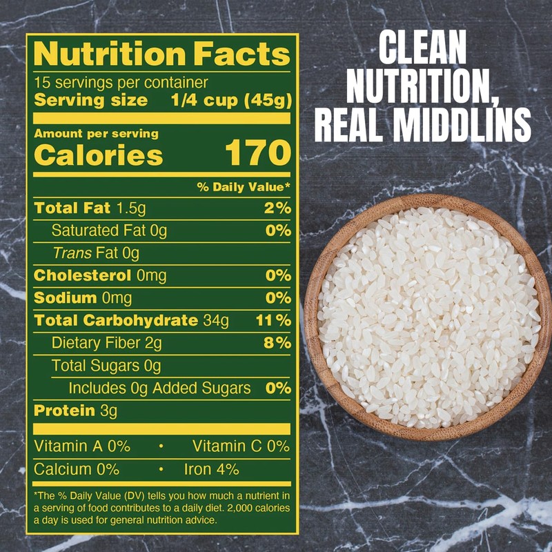Marsh Hen Mill Carolina Gold Rice Middlins | Premium Heirloom
