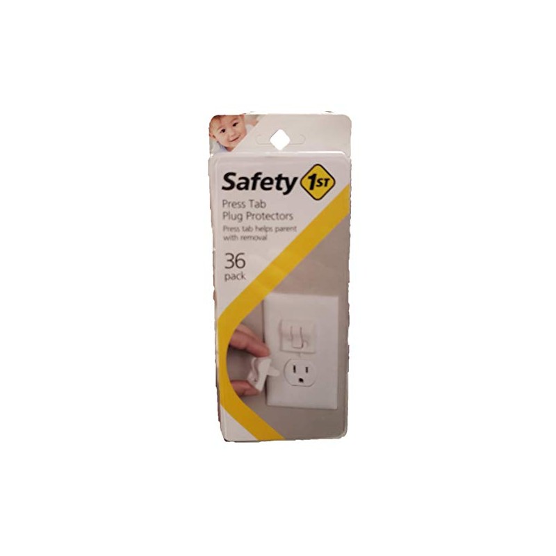 Safety 1st 72 Count Transparent Plastic Outlet Covers - Childproofing