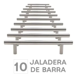SIQUAR 10 Piezas Jaladera En Barra Hueca 31.6 Cm Alacena Closet