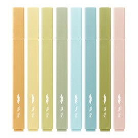 Mr. Pen- Aesthetic Highlighters, 8 Pack, Chisel Tip, Natural Vintage, Cute Highlighters Assorted Colors