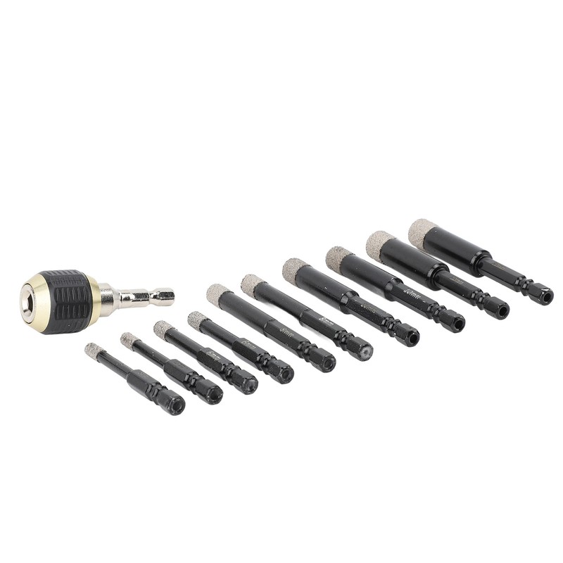 Diamond Drill Bits Set Hex Shank Diamond Hole Saw Kit
