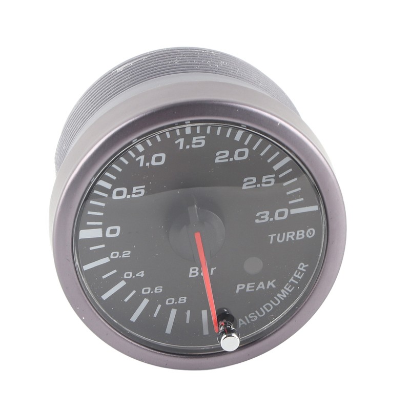 2.5inch 60mm 3.0 Bar LED Car Modification Turbo Boost Gauge