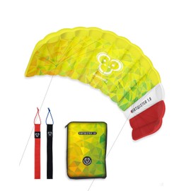 Skymonkey Airtwister 1.8 Parafoil with flight straps and bag, Ready 2 Fly, suitable for beginners