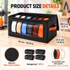 4-Piece 3D Printer Filament Storage Box Set for Spool Organization