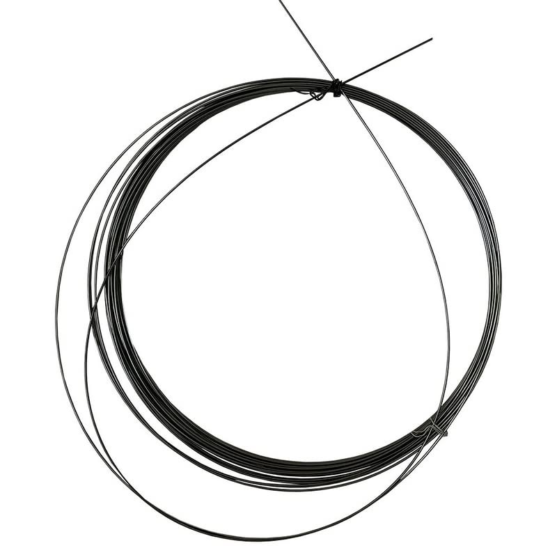 VIGAN 1m Super Elastic Nitinol Wire Black 0.4mm x 1m