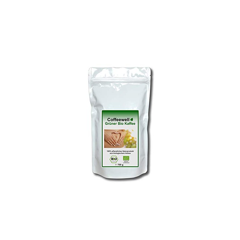 Coffeewell Grüner Bio Kaffee - Detox Organic Green Coffee 700g