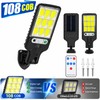 Solar Motion Sensor Light for Outdoor Lighting – 4-Mode Self-Contained