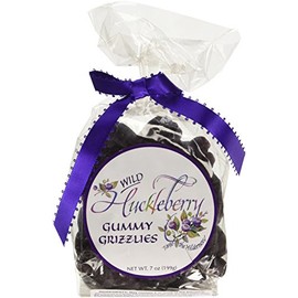 Taste The Wilderness,Wild Huckleberry Gummy Grizzlies, 7Oz