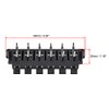 sourcing map 2 Row 12 Way Spring Speaker Terminal Clip