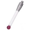 Stainless Steel Ceramic CMM Probe Pin, M4 Thread Shaft, 6mm