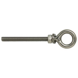 AII ST Long Eye Bolt, 0.2 x 2.4 inches (6 x 60 mm), Lifting Connection, Fixed 15-149