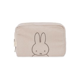 Jollein Terry Cloth Nappy Bag - Miffy, Nougat - Nappy Case - Cosmetic Bag - Organiser - Beige, Miffy, Nougat, Terry cloth nappy bag, cosmetic bag, organiser
