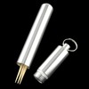 AXLIZER Portable Toothpick Holder Metal Toothpicks Portable Toothpick Case for