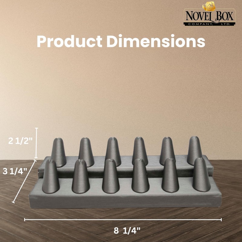 Exhibidor de anillos.