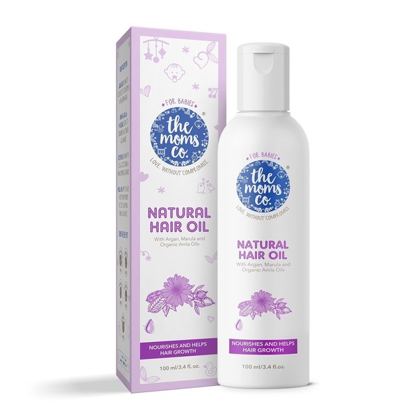 Generic Virgin Coconut Natural 10-in-1 Baby Hair Oil with Argan,