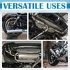 Mandrel Exhaust Bend Elbow Pipe Concentric Reducer Car Exhaust Adapter