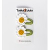 TakkaTukkaBaby® [2er Set] „Haarspangen handmade“ & „Haarspangen Mädchen“ - Gänseblume