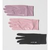 CAMSTIC Women's UPF 50+ Thin Sun Protection Touchscreen Driving Gloves,