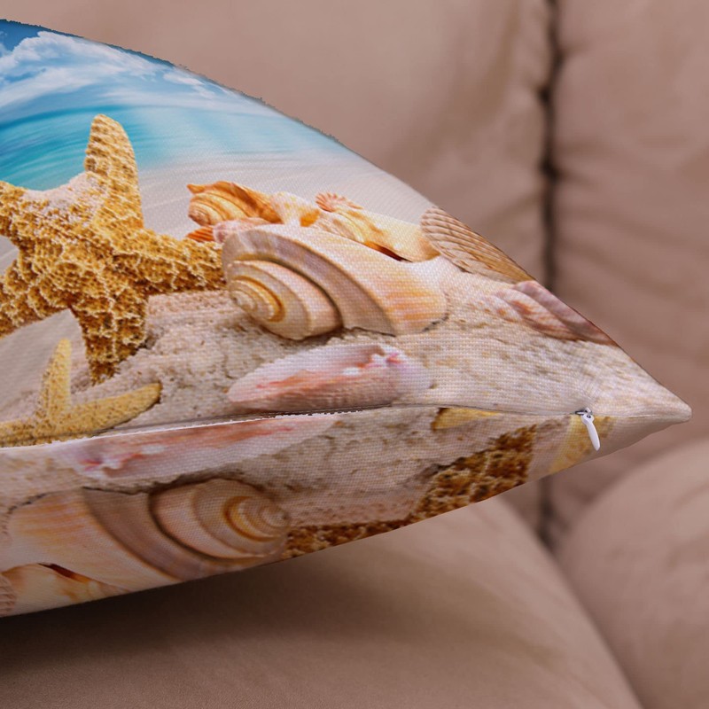 Wilproo Easter Spring Throw Pillow Covers, Rabbit Egg Bunny Throw
