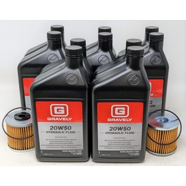Gravely 10-Quart Hydro Oil Change Kit Replaces Hydro-Gear 72881