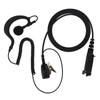 Wireless Walkie Talkie PTT Speaker Earpiece Ear Hook Headset Earphone