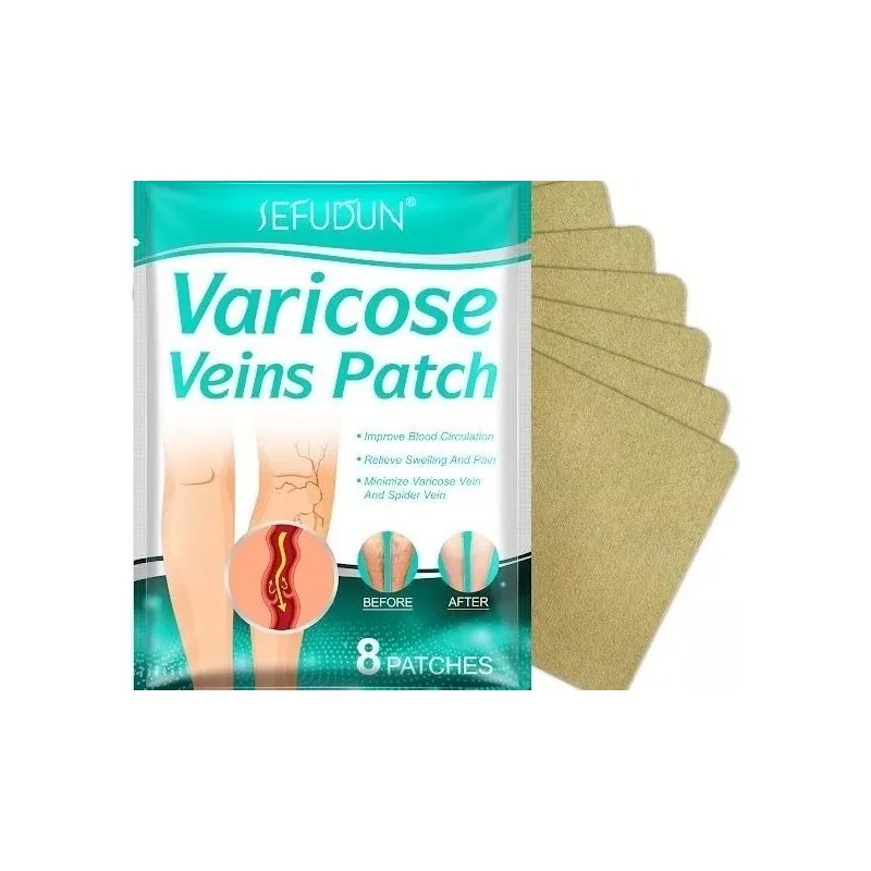 Parche para Aliviar el Dolor de Venas Varicosas y Varices
