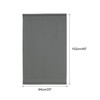 PATIKIL Blackout Door Curtain, 25 Inch W x 40 Inch