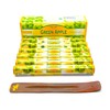 Joss Incense Sticks Green Apple 120 Incense Sticks with Ashtray