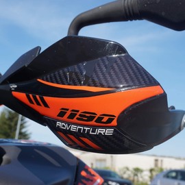 labelbike - 3D Hand Guard Protective Sticker for Motorcycles Compatible with KTM 1190 Adventure 2013-2016
