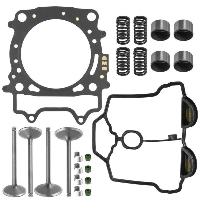 Caltric Cylinder Head Intake Exhaust Valve Gasket Kit for Yamaha
