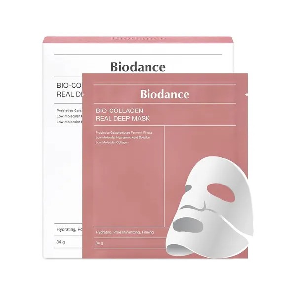 Biodance bio collagen real deep mask 4 unidades para piel