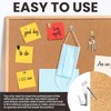 HNYYZL Cubicle Hooks,12PCS Cubicle Hooks for Fabric Walls,Hanging,Cubicle Clips, Fabric