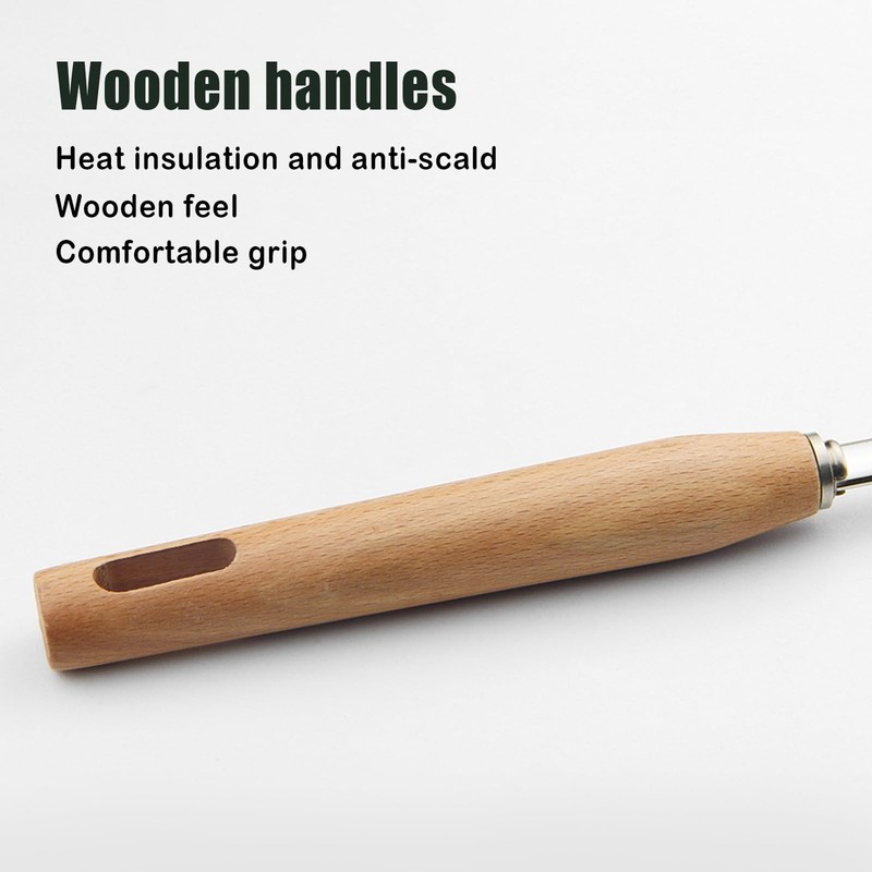 IQCWOOD Spider Strainer Cooking Spider 5.5 Inch Spider Strainer Skimmer