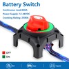 Trisinger 600A High Current Battery Switch, 12-48v Waterproof Heavy Duty