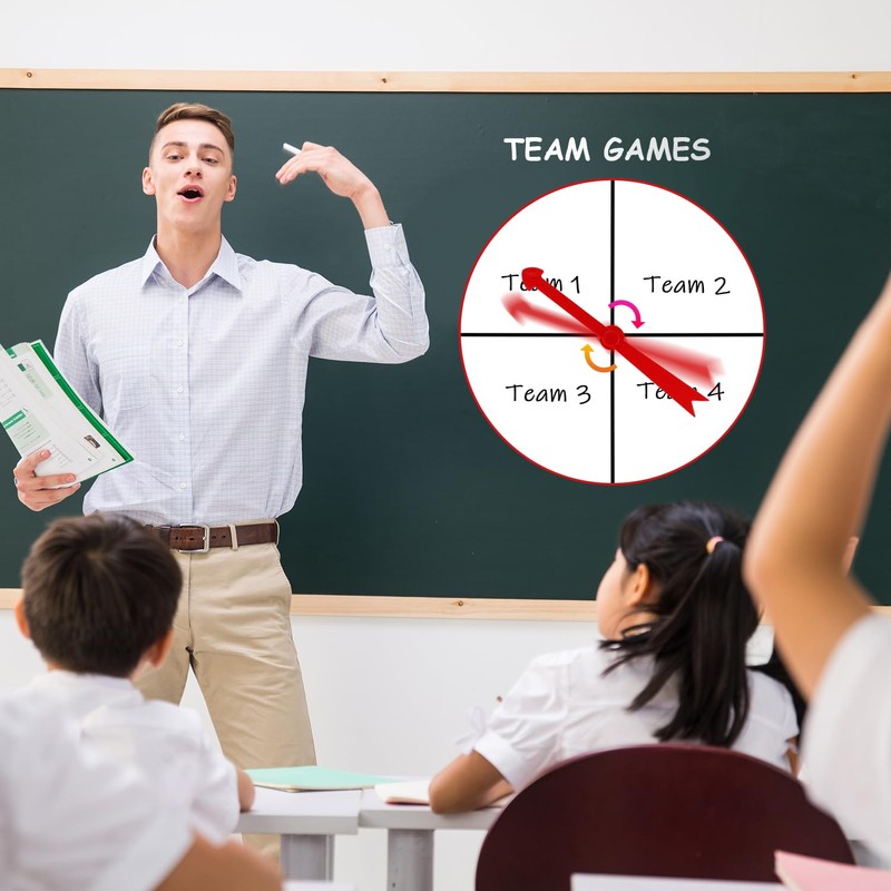 Large Arrow Spinner, Game Spinners for Classroom with Suction Cup