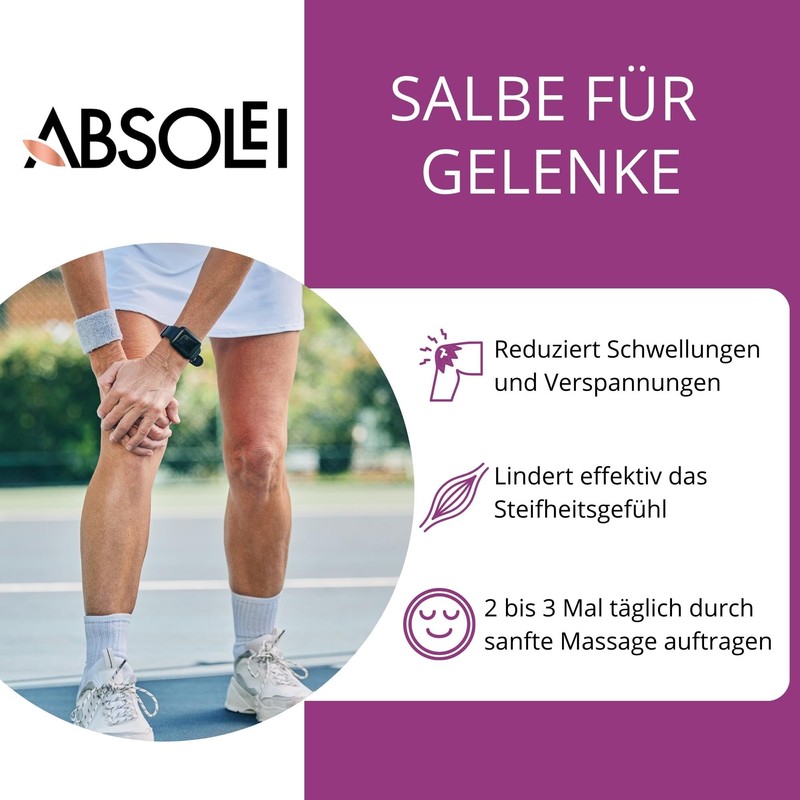 Absolei Comfrey Ointment, Natural Joint Ointment for Pain, Stiffness, Swelling