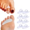 Hammertoe Corrector - 8 Stück Hammerzehenkissen, Silikon Hammerzehenpolster, Unterzehenstütze Korrektor