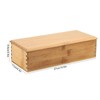 Wooden Cutlery Box with Lid, Small Drawer Organizer Kitchen, Cutlery
