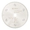 Bosch 2608642098 BSMUB 80 Tooth Top Precision Circular Saw Blade,